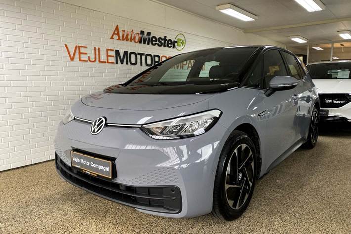 Grå VW ID.3 fra 2022
