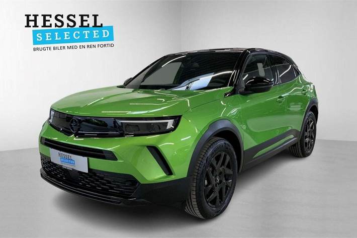 Grøn Opel Mokka-e fra 2023