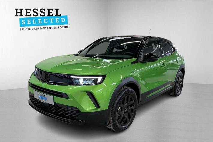 Grøn Opel Mokka-e fra 2023