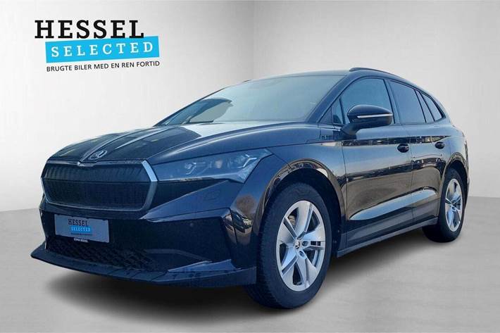 Sort Skoda Enyaq fra 2024