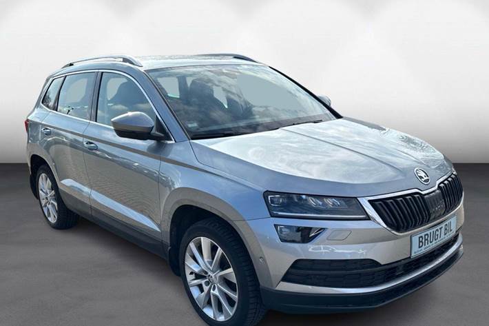 Grå Skoda Karoq fra 2019