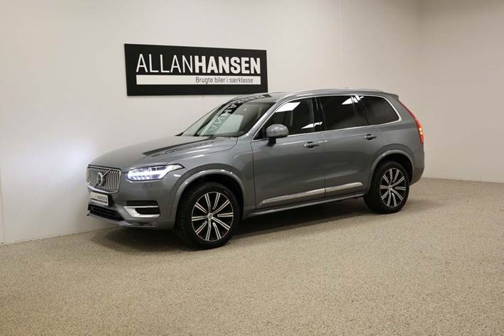 Grå Volvo XC90 fra 2019