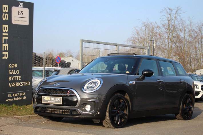 Grå Mini Clubman Cooper S fra 2016