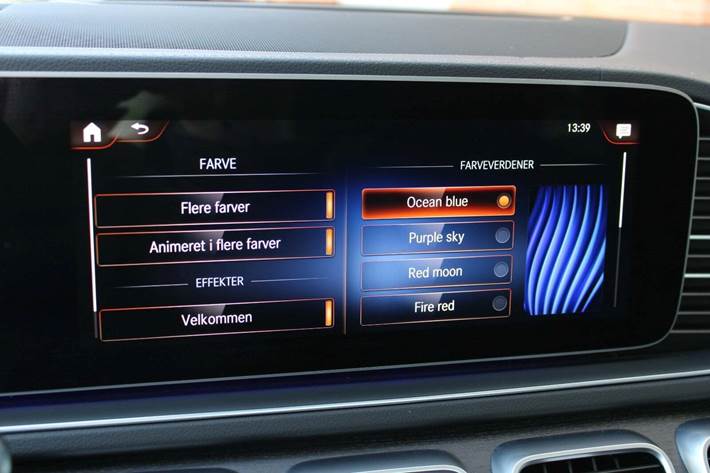 Sort Mercedes GLE350 de fra 2022