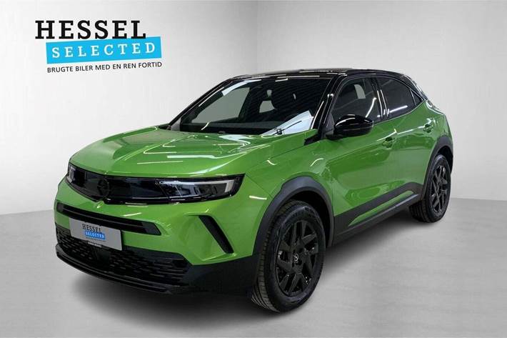 Grøn Opel Mokka-e fra 2023