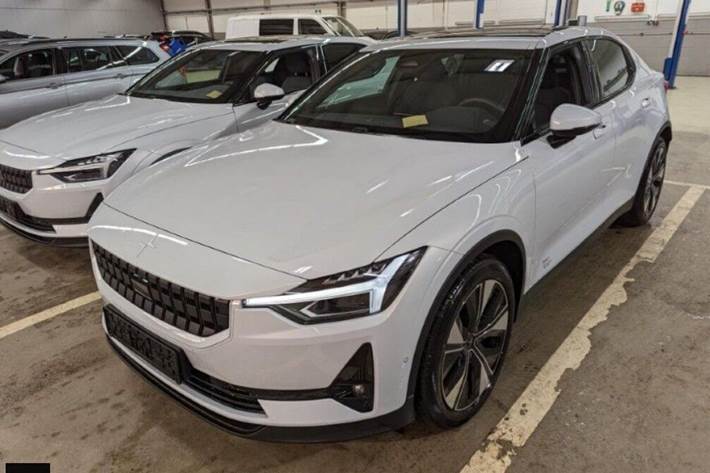 Grå Polestar 2 fra 2023