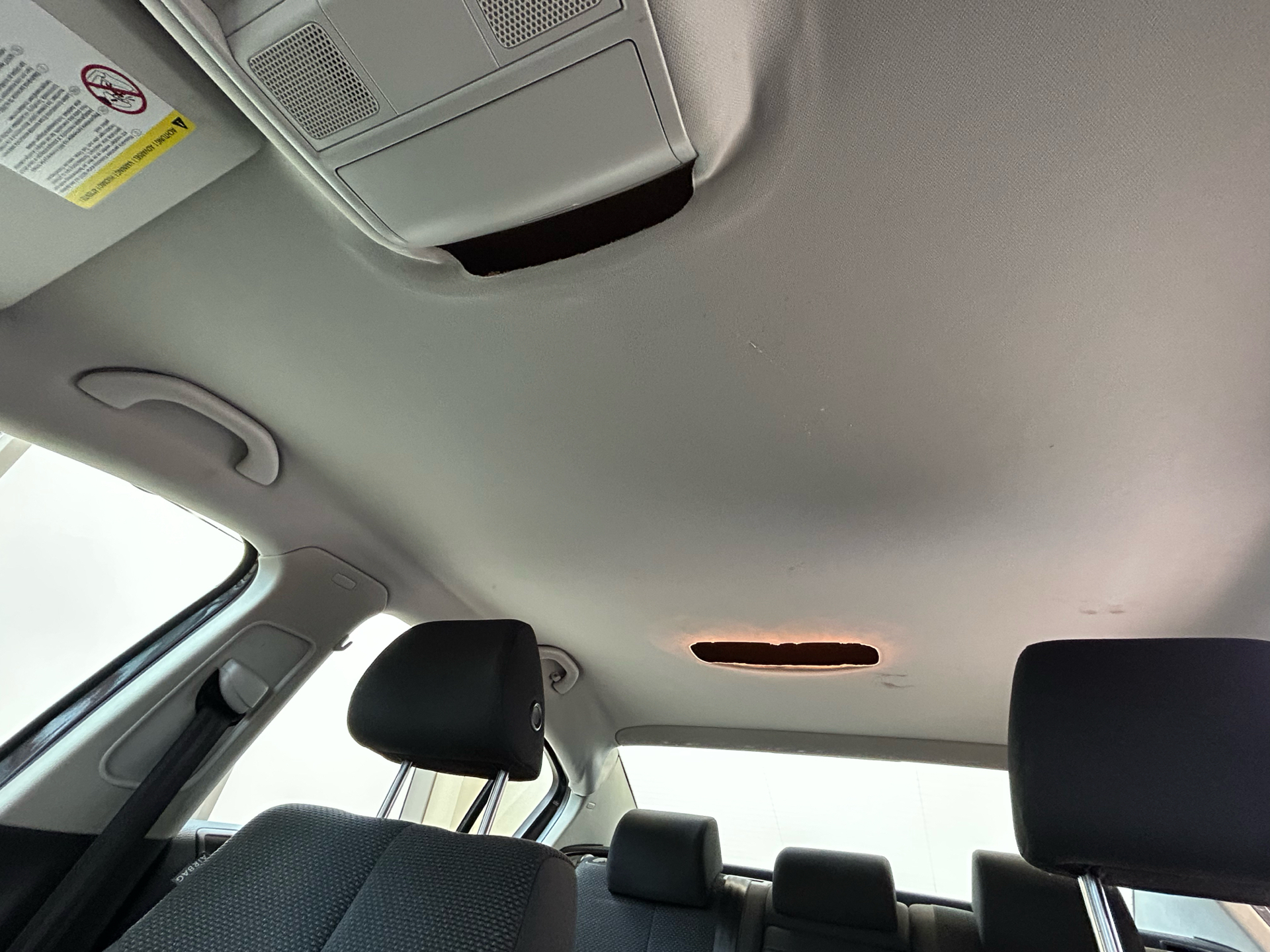 Sort VW Passat fra 2007