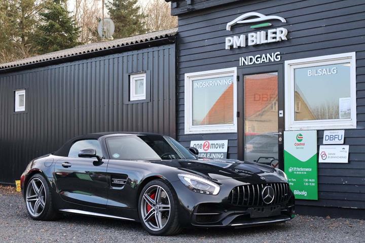 Sort Mercedes AMG GT C fra 2017