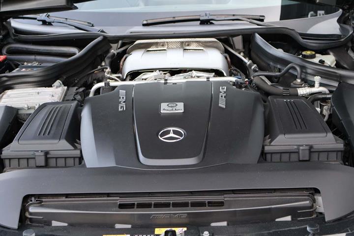 Sort Mercedes AMG GT C fra 2017 set udefra
