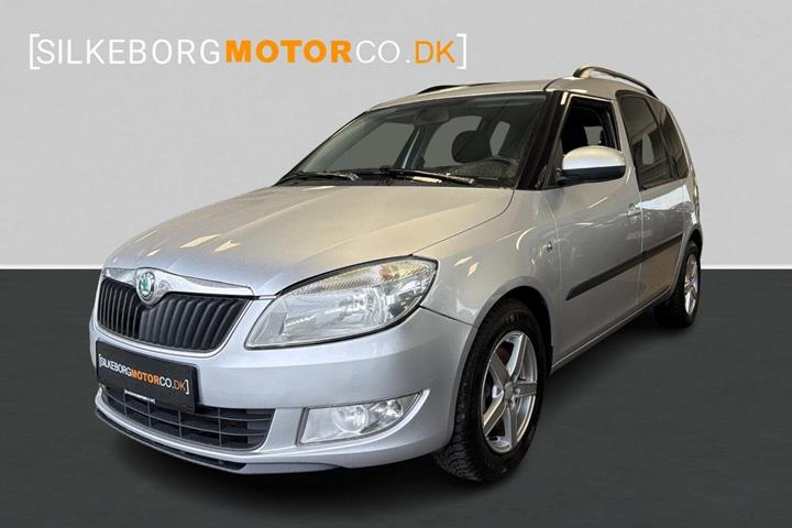 Sølv Skoda Roomster fra 2012