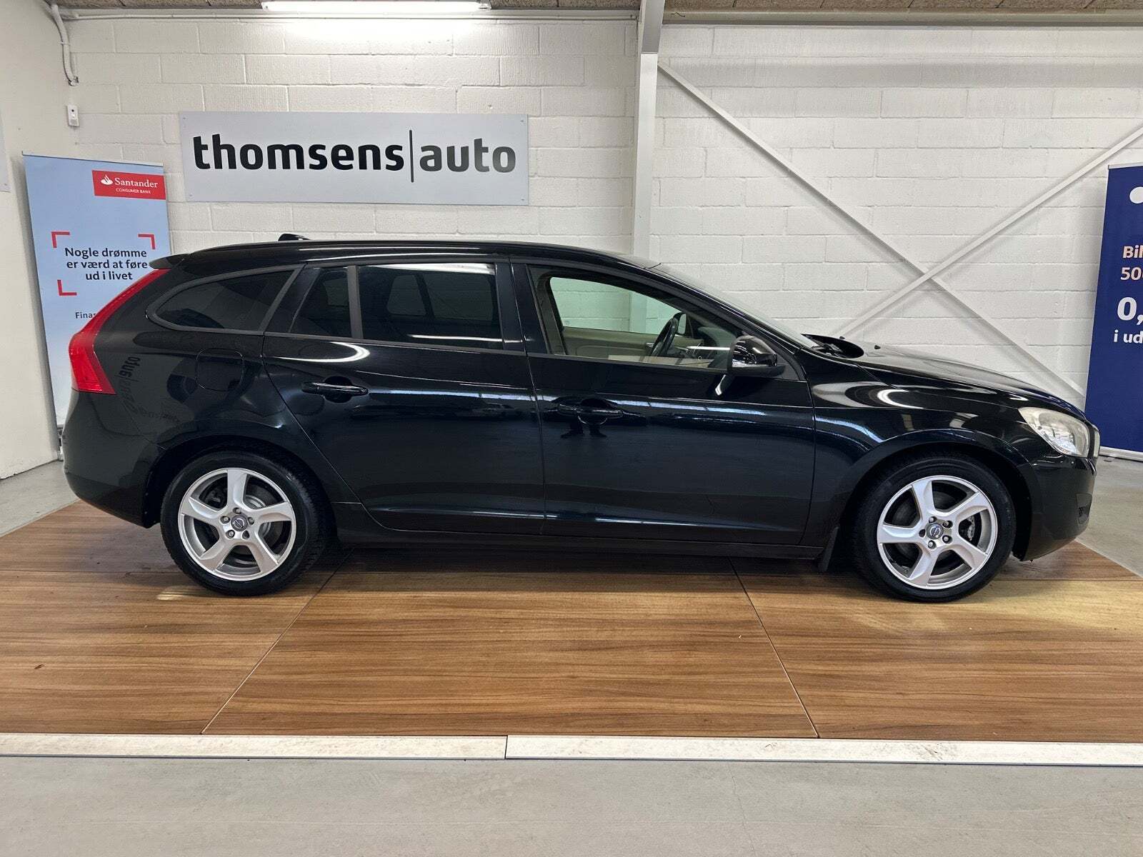 Sort Volvo V60 fra 2011