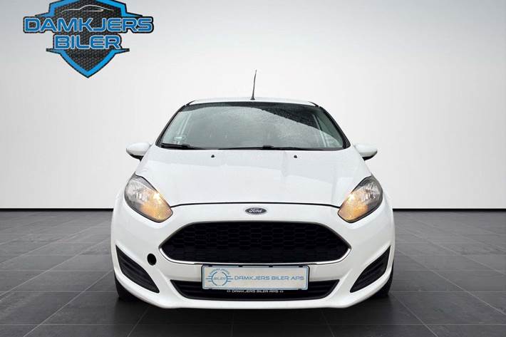 Hvid Ford Fiesta fra 2018
