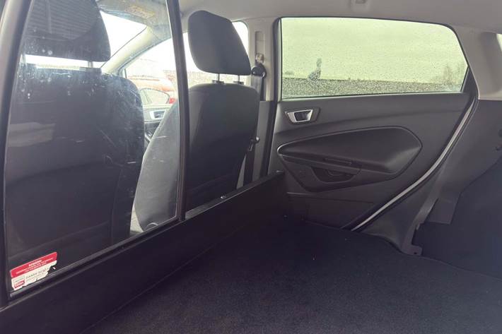 Hvid Ford Fiesta fra 2018