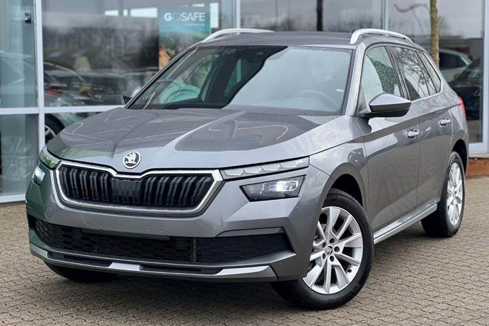 Grå Skoda Kamiq fra 2022