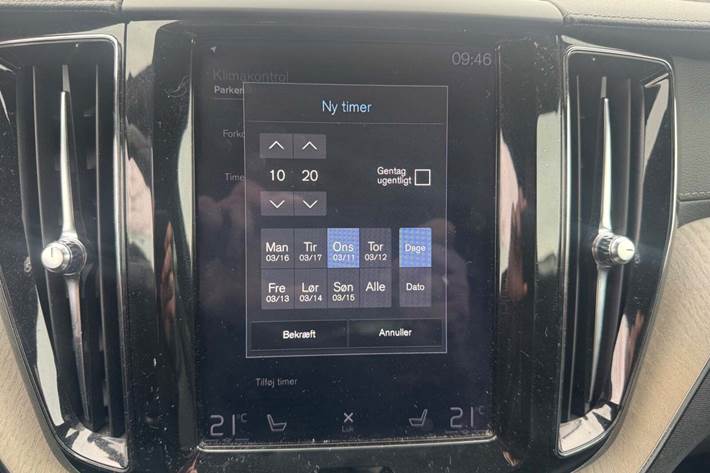 Hvid Volvo XC60 fra 2019