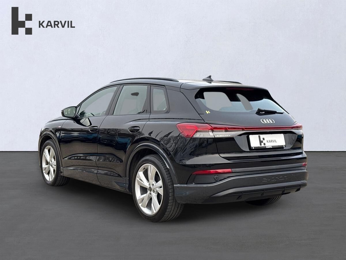 Sort Audi Q4 e-tron fra 2025