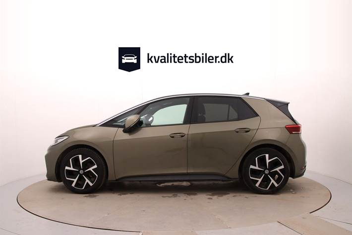 Grøn VW ID.3 fra 2023