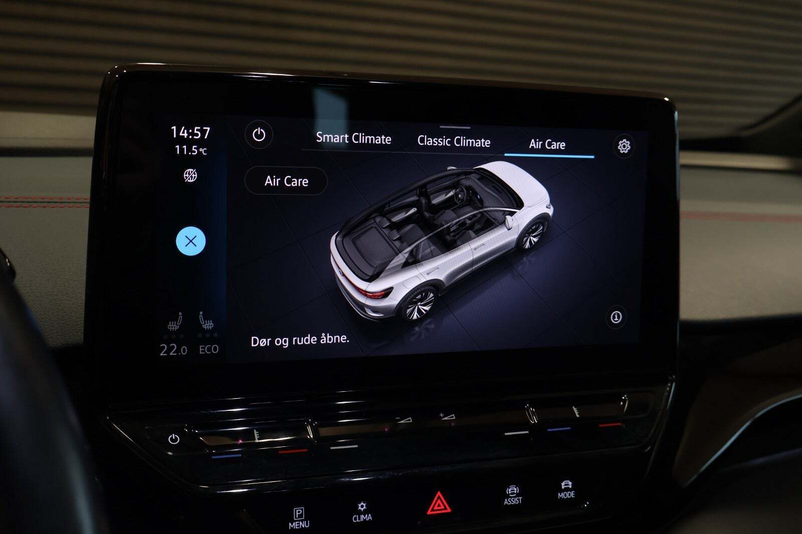 Rød VW ID.4 fra 2022