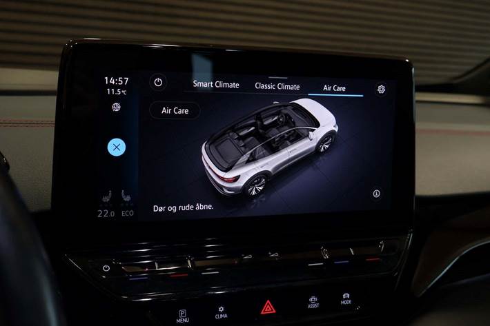 Rød VW ID.4 fra 2022