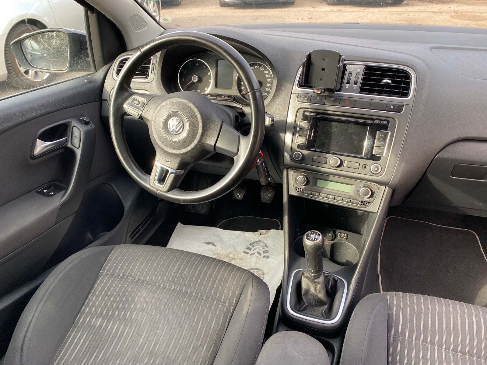 Sort VW Polo fra 2011