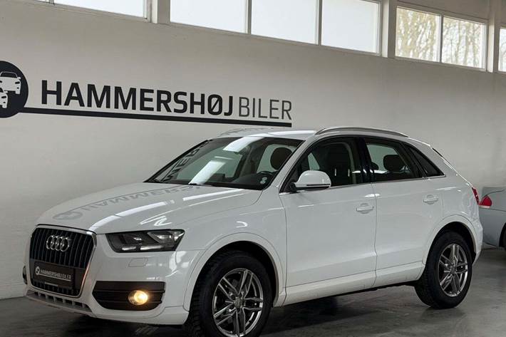 Hvid Audi Q3 fra 2014