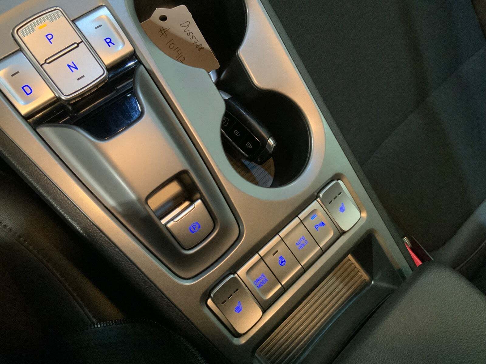 Hvid Hyundai Kona fra 2020