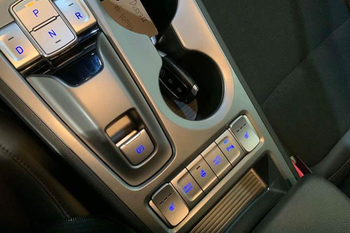 Hvid Hyundai Kona fra 2020