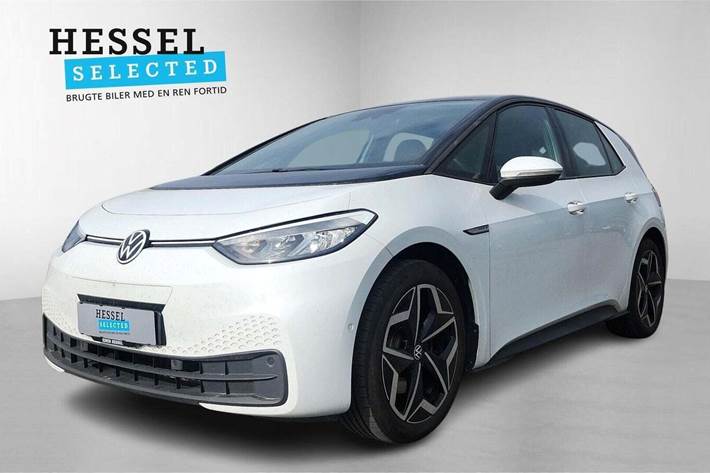 Hvid VW ID.3 fra 2023