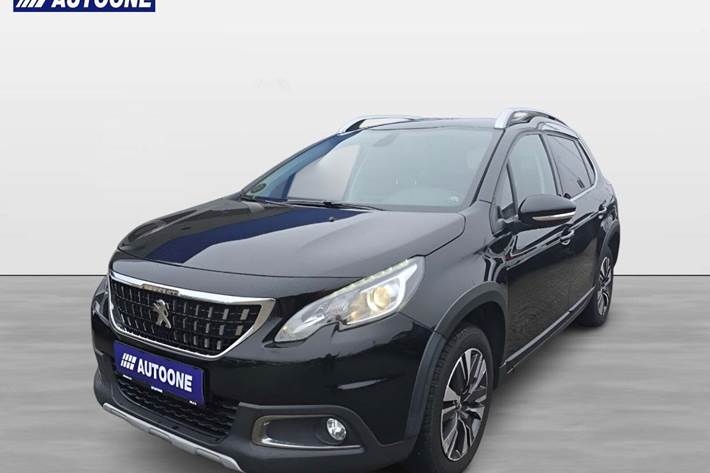 Sort Peugeot 2008 fra 2018 set udefra
