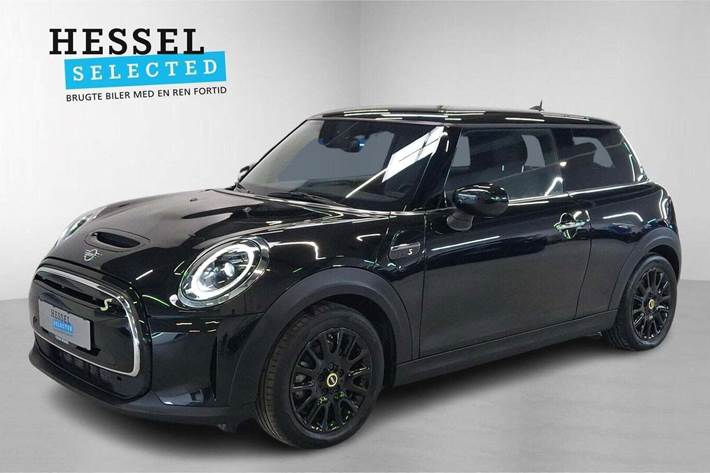 Sort Mini Cooper SE fra 2022