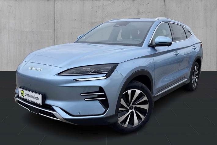 Blå BYD Seal U fra 2024 set udefra