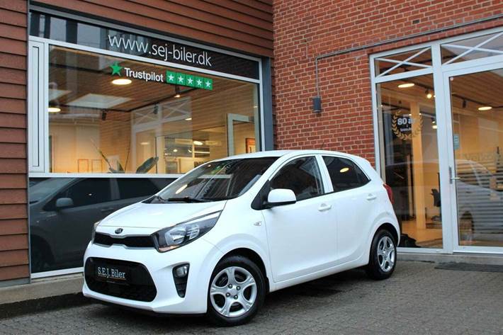Hvid Kia Picanto fra 2018