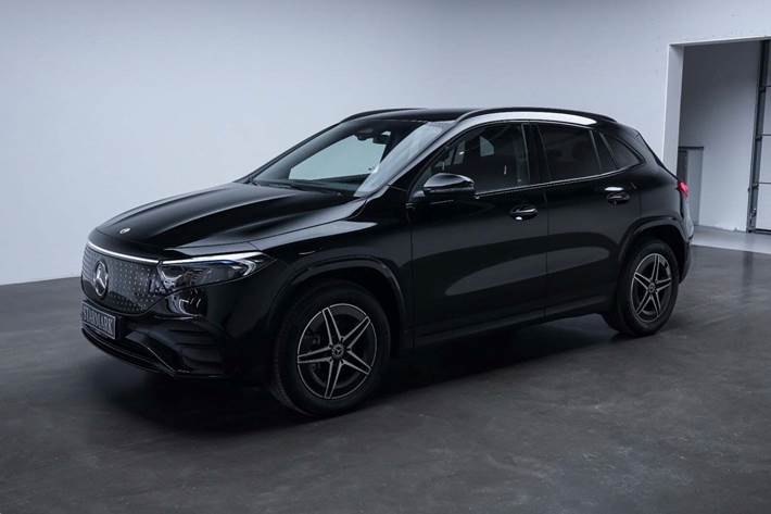 Sort Mercedes EQA250+ fra 2025