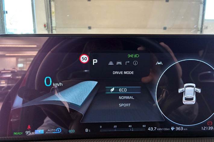 Rød Kia EV6 fra 2023