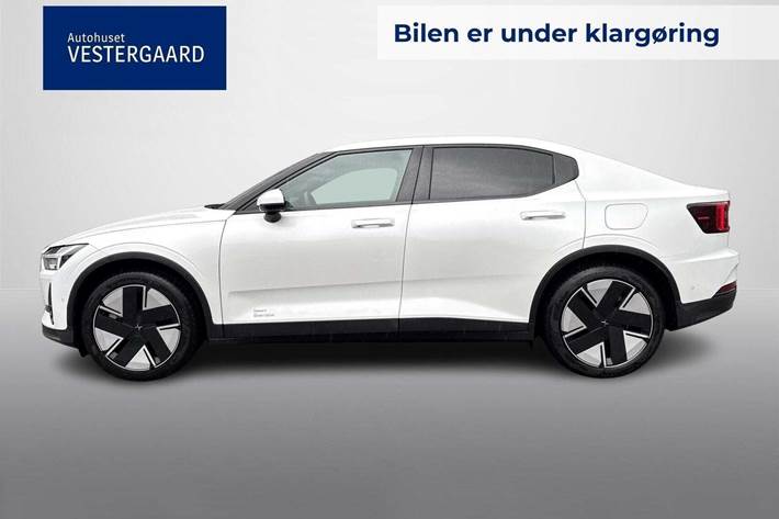 Hvid Polestar 2 fra 2026