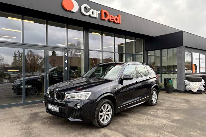 Sort BMW X3 fra 2017