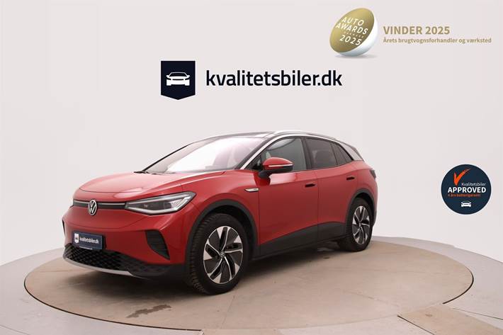 Rød VW ID.4 fra 2022