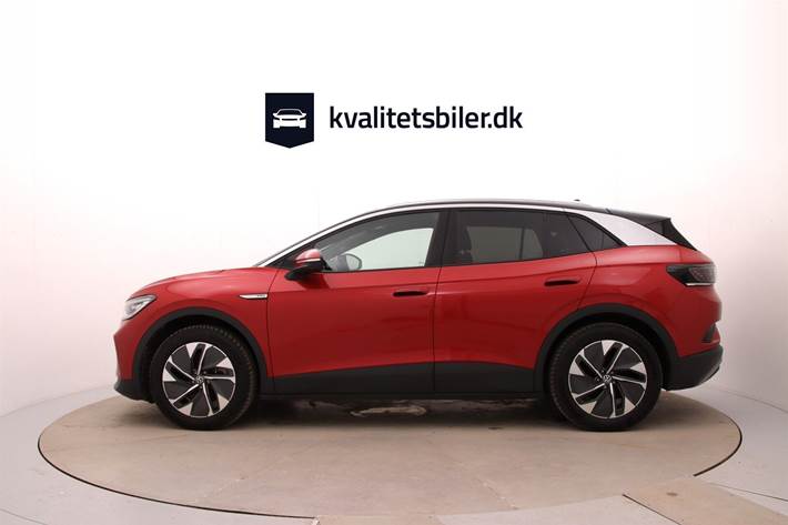 Rød VW ID.4 fra 2022