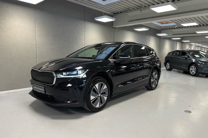 Sort Skoda Enyaq fra 2021