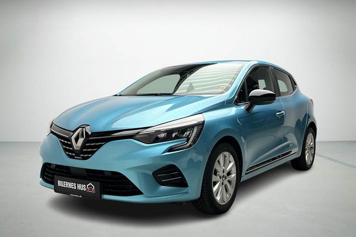 Blå Renault Clio fra 2020