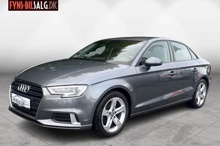 Sort Audi A3 fra 2018