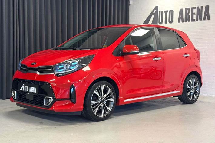 Rød Kia Picanto fra 2021