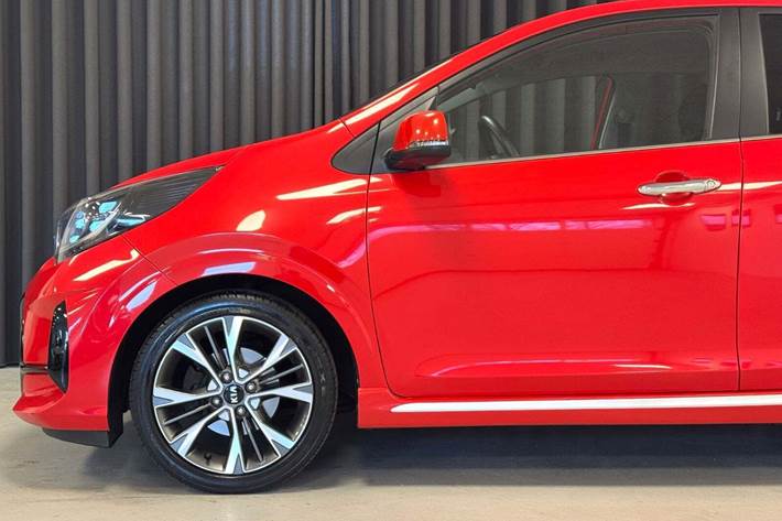 Rød Kia Picanto fra 2021