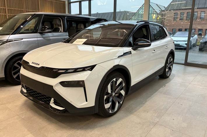 Hvid Skoda Elroq fra 2026