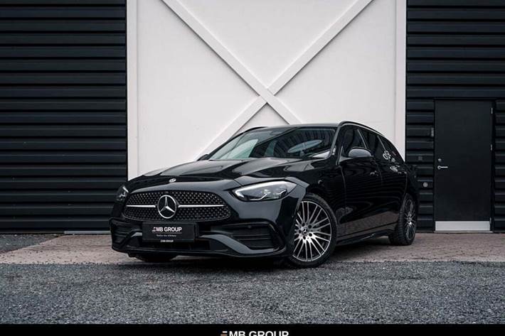 Gul Mercedes C220 d fra 2023