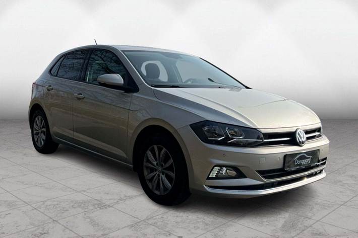Orange VW Polo fra 2019