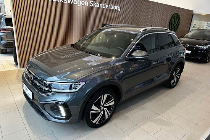 Grå VW T-Roc fra 2023