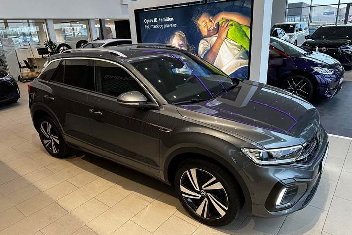Grå VW T-Roc fra 2023
