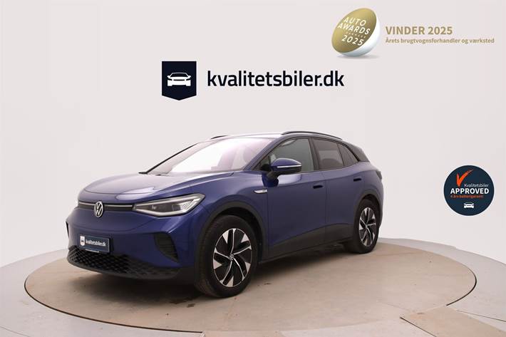 Blå VW ID.4 fra 2022