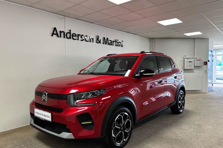 Rød Citroën ë-C3 fra 2025